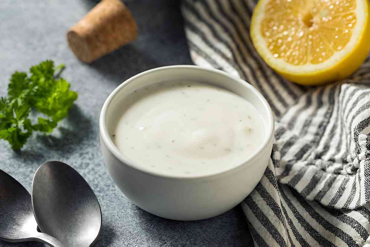 Texas-Style Buttermilk Ranch Dressing - Salad